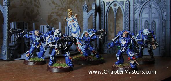 Tyranid hunters, Tyranic war
Veterans, Ultramarine Tyranid hunters, 2010 Australian Golden Demon